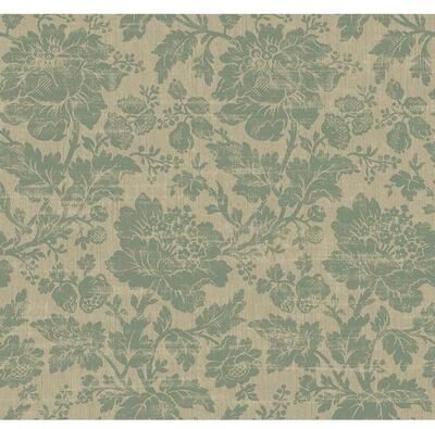 Seabrook Designs Thoreau Floral Unpasted Wallpaper