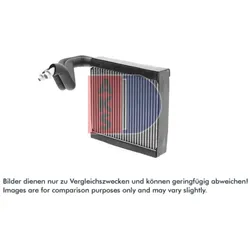 Verdampfer Klimaanlage AKS DASIS 820371N für Ford Fiesta VI