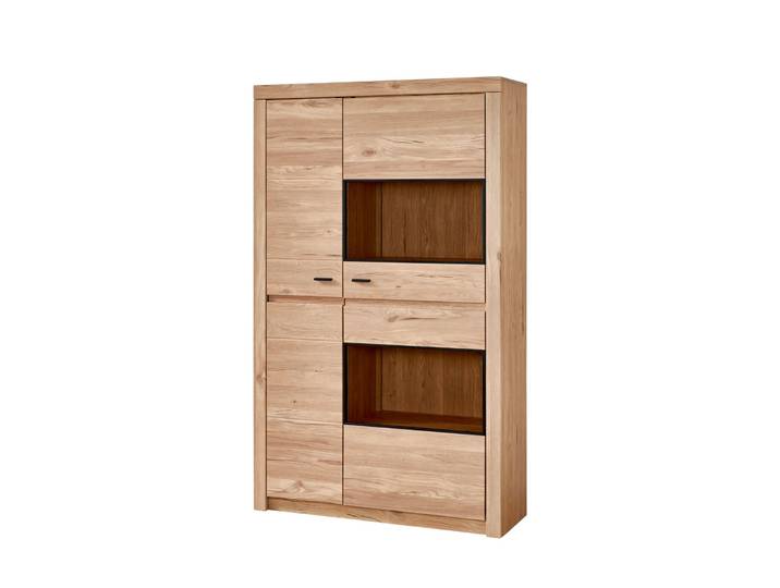 Cantus Kombi-Vitrine WIEN, eiche, Holznachbildung
