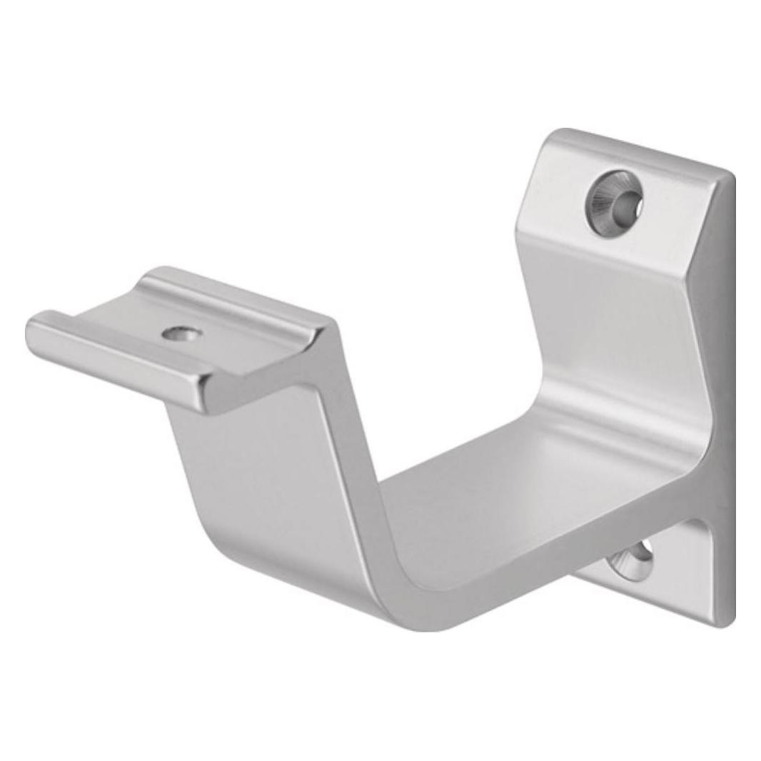 Hermeta Handlaufträger 3550 Aluminium silberfarbig eloxiert gerade Auflage (Aluminium) (3550-01E)