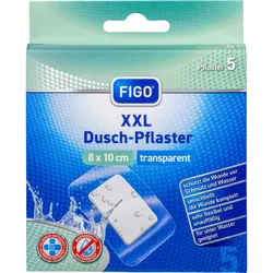 Figo Duschpflaster 8x10 cm Xxl 5 ST