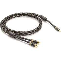 ViaBlue NF-S1 Quattro Silver RCA - T6S (AUX Kabel, Cinch Kabel), Audiokabel