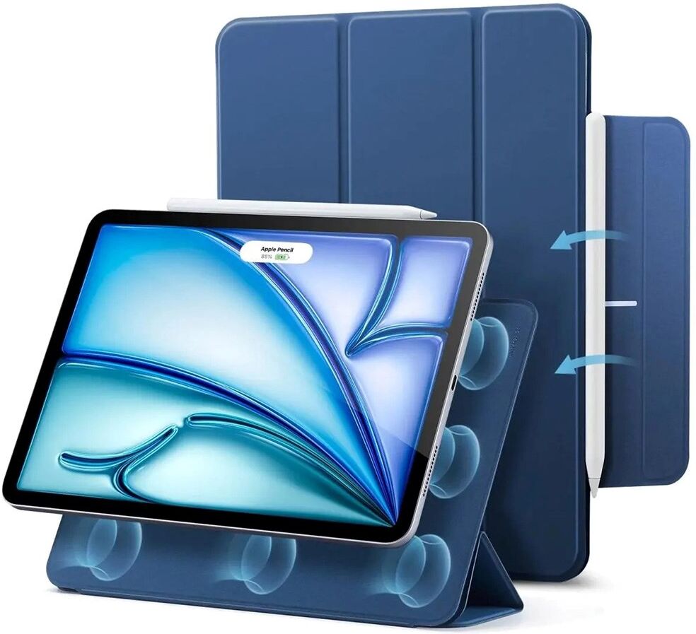 ESR iPad Air 11" (2026 / 2025 / 2024) / Air (2022 / 2020) Rebound Magnetic Cover - Blå