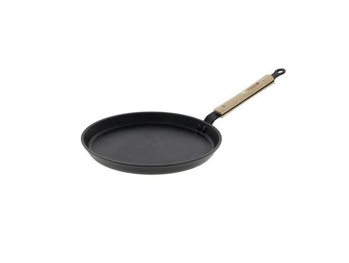 De Buyer Crêpes-Pfanne Choc schwarz Aluminium/Holz D 26 cm
