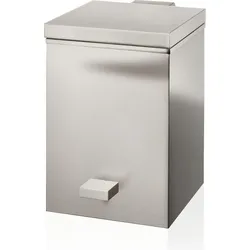 Corner Soft Close Badezimmer-Abfallbehälter 26,5 cm quadratisch Nickel
