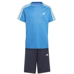 Adidas, Jungen, Sportshirt, Training Essentials Jr. Set (140), Blau, 140