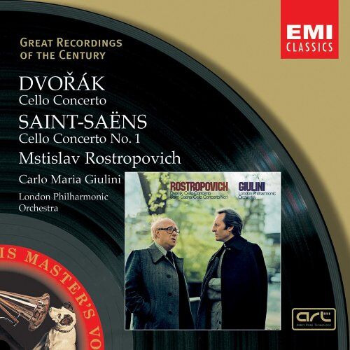 Mstislav Rostropovich - Dvorak/Saint-Saens: Cello Cto - Preis vom 11.10.2026 23:13:37 h
