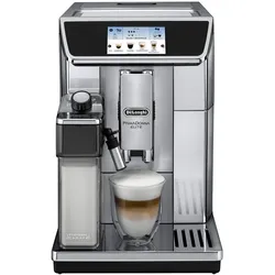 De'Longhi PrimaDonna Elite, Kaffeevollautomat, Silber, Schwarz