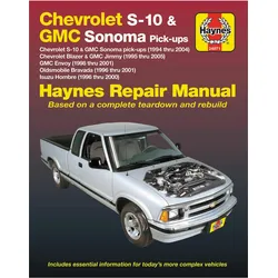 Haynes Chevrolet S-10 & Blazer GMC Sonoma Pick-Ups '94 Thru '04 Automotive Repair Manual, Ratgeber von Haynes Publishing