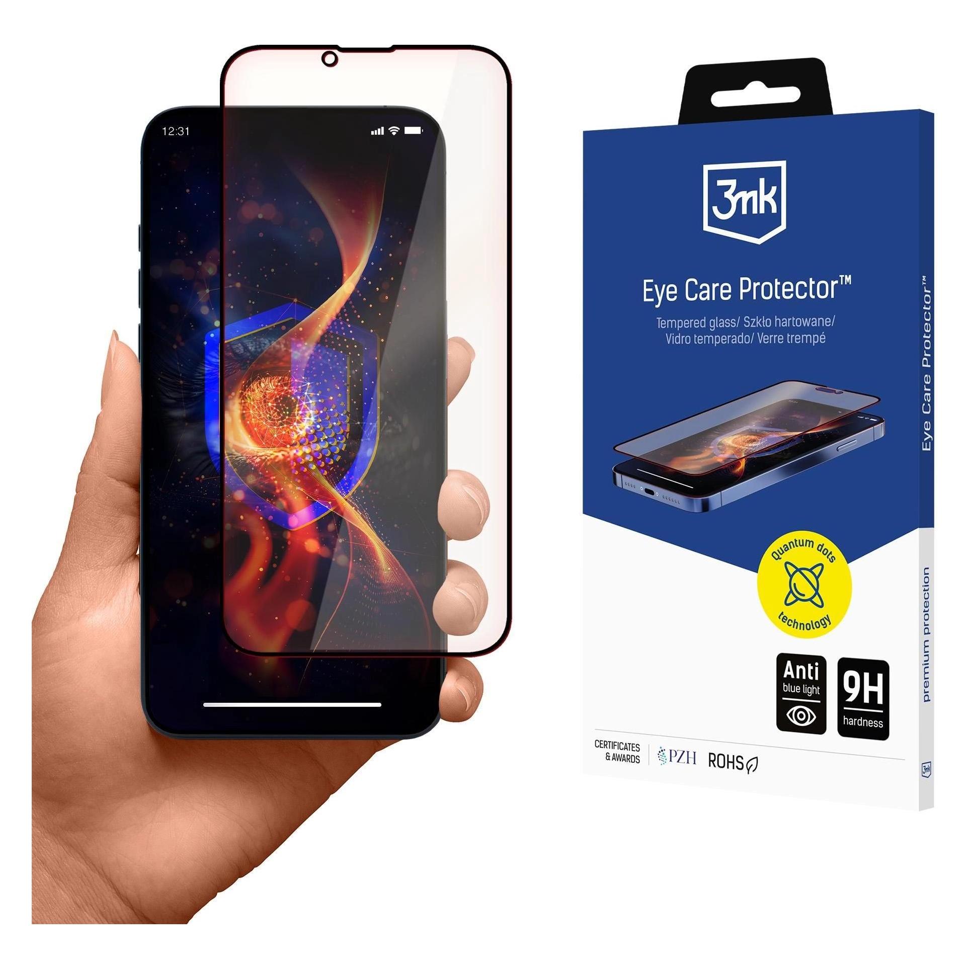 3MK EyeCare Protector iPhone 15 Plus/ 16 Plus (1 Stk., Apple iPhone 15 Plus) (5903108587259)