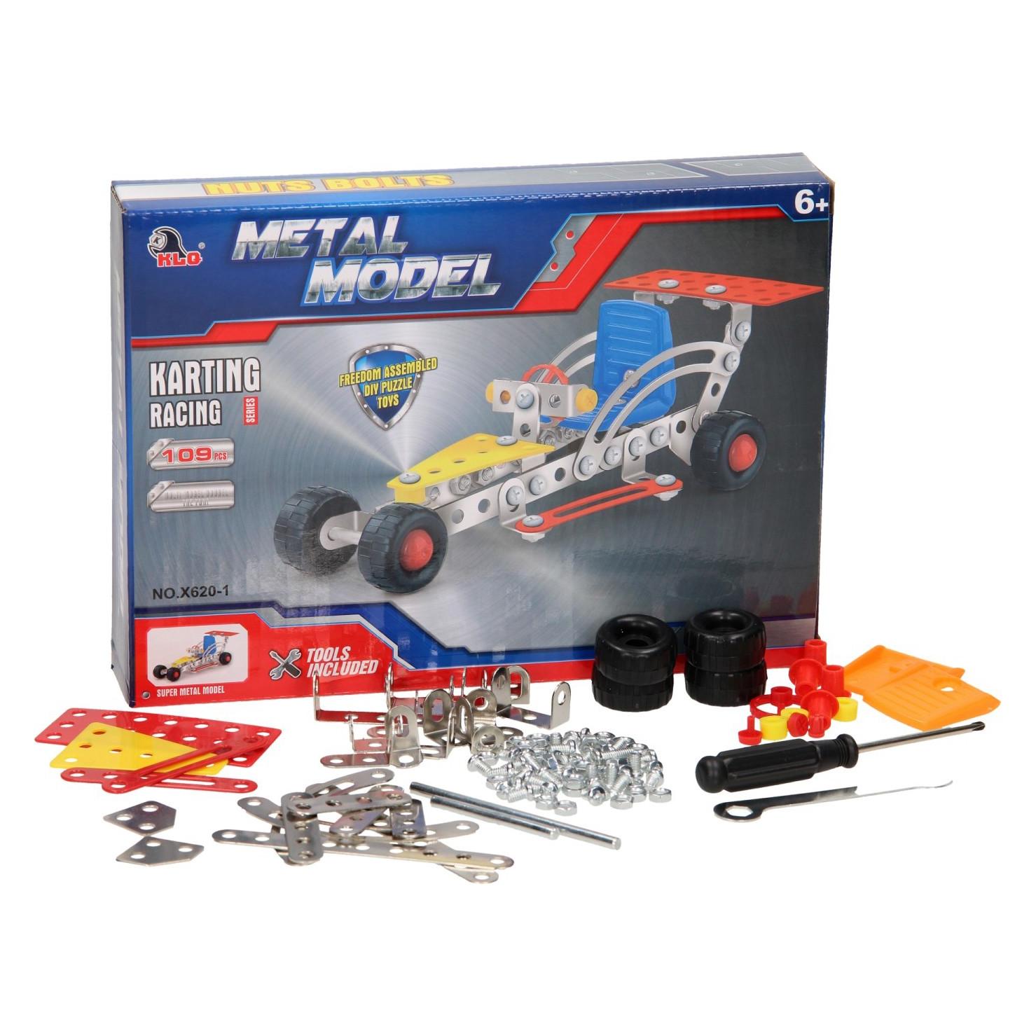 Klq Bau Metall Rennwagen, 109 Stk. (21207632)