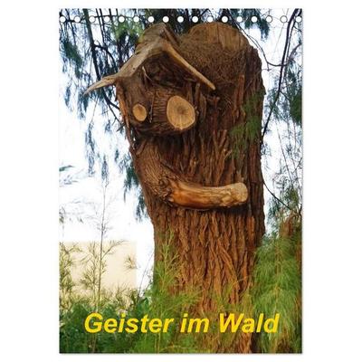 Geister im Wald 2027 (Tischkalender 2027 DIN A5 hoch), CALVENDO Monatskalender