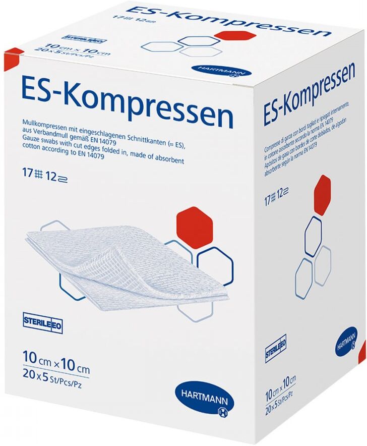 Es-kompressen steril 10x10 cm Grosspackung