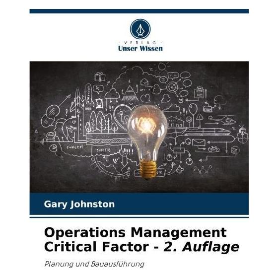 Umbreit Operations Management Critical Factor - 2. Auflage (Deutsch, Softcover, Gary Johnston) (69116126)