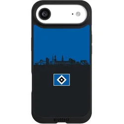 Nivocase Handyhülle für Apple iPhone Air Hülle NIVOpure Case Schwarz HSV Hamburg Skyline (Apple iPhone Air), Smartphone Hülle, Schwarz