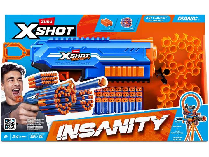 Zuru Xshot - InsanityBlaster Manic