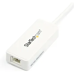 StarTech GIGABIT USB 3.0 NIC - WHITE (USB, USB 3.0, RJ45 (1x)), Netzwerk Adapter, Weiss