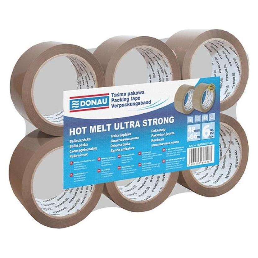Packband 48mmx66m braun (6Stk) (48 mm) (49019016)