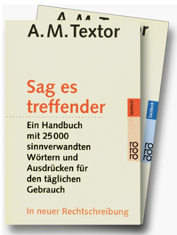 Textor, A. M. - Sag es treffender / Auf Deutsch - Preis vom 02.10.2026 23:42:20 h