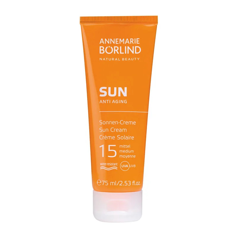 Annemarie Börlind SONNENPFLEGE, Sonnen-Creme LSF 15, 75ml 772