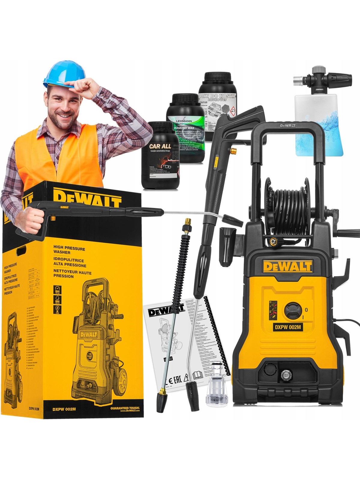 Dewalt Hochdruckreiniger Professional XXL Pressure Washer - 200 Bar
