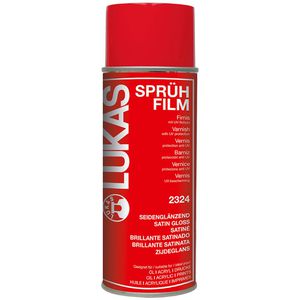 Lukas-Nerchau Fixierspray 2324 Firnis, 400ml, Schutzlack für Farben, UV-Schutz, seidenglänzend
