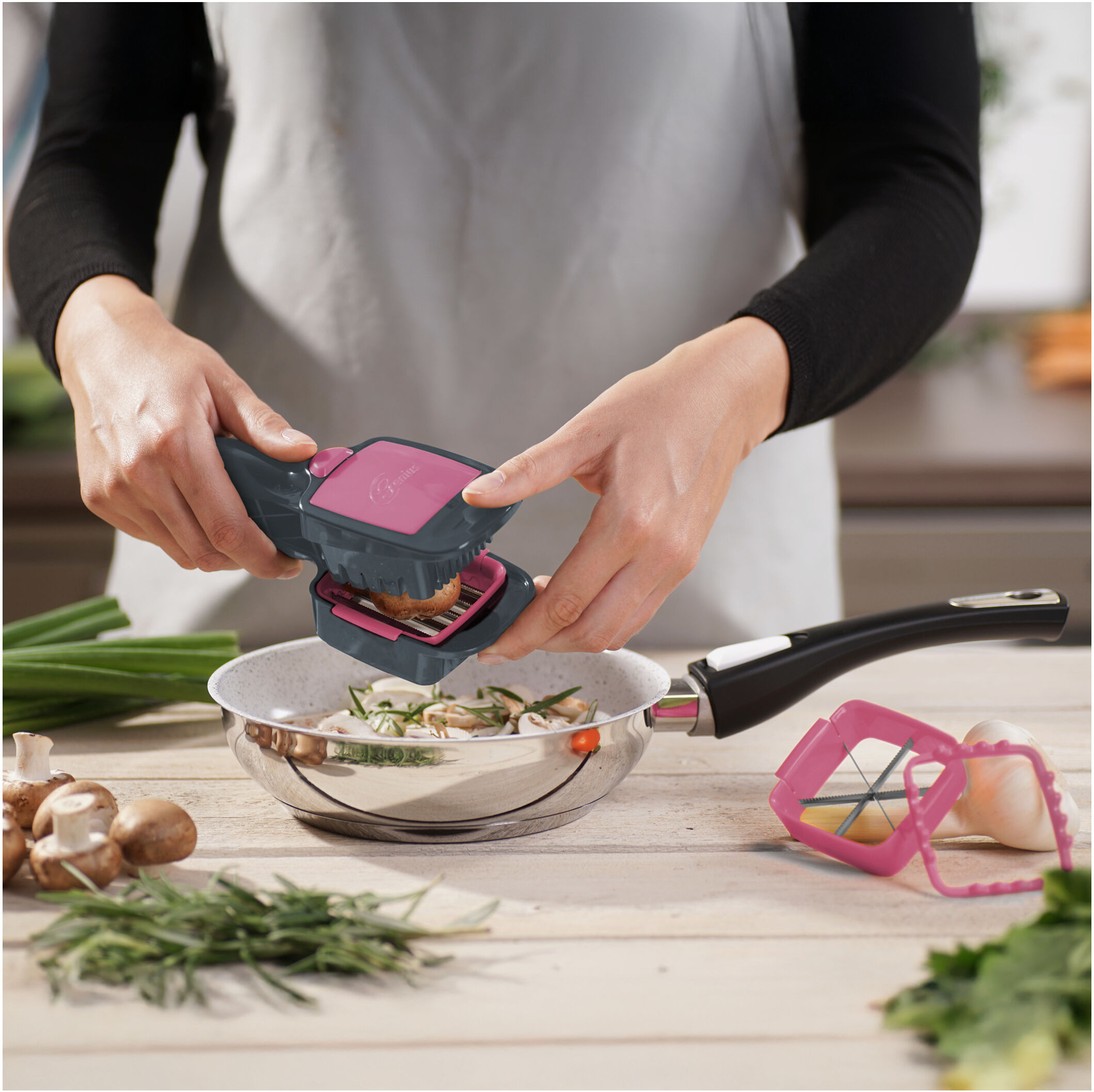 Genius NICER DICER Gemüseschneider »Quick«, 7-teilig