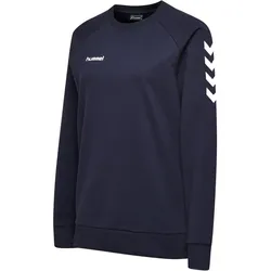 hummel GO Baumwoll Sweatshirt Damen marine XS