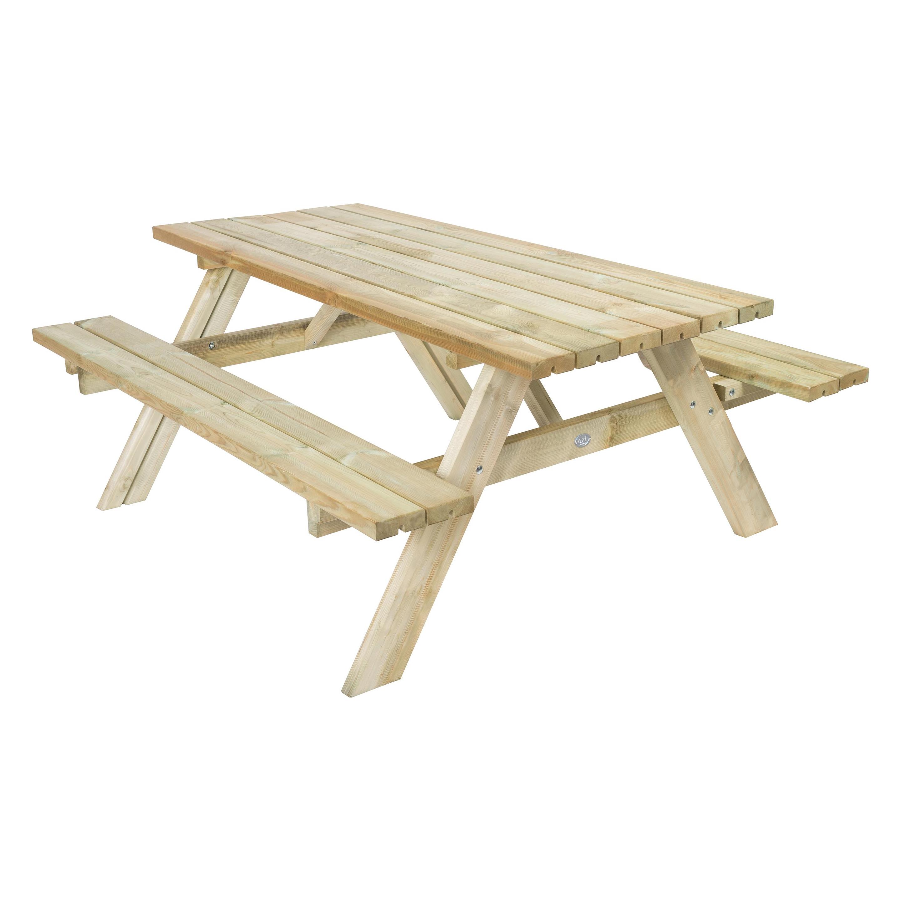 Axi Julie Picknicktisch aus Holz Classic 177 x 154 cm - Natur (24005025)