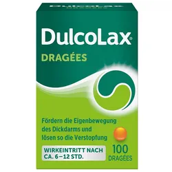 DulcoLax Dragées Abführmittel bei Verstopfung mit Bisacodyl 100 St