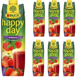happy day Fruchtnektar Erdbeere