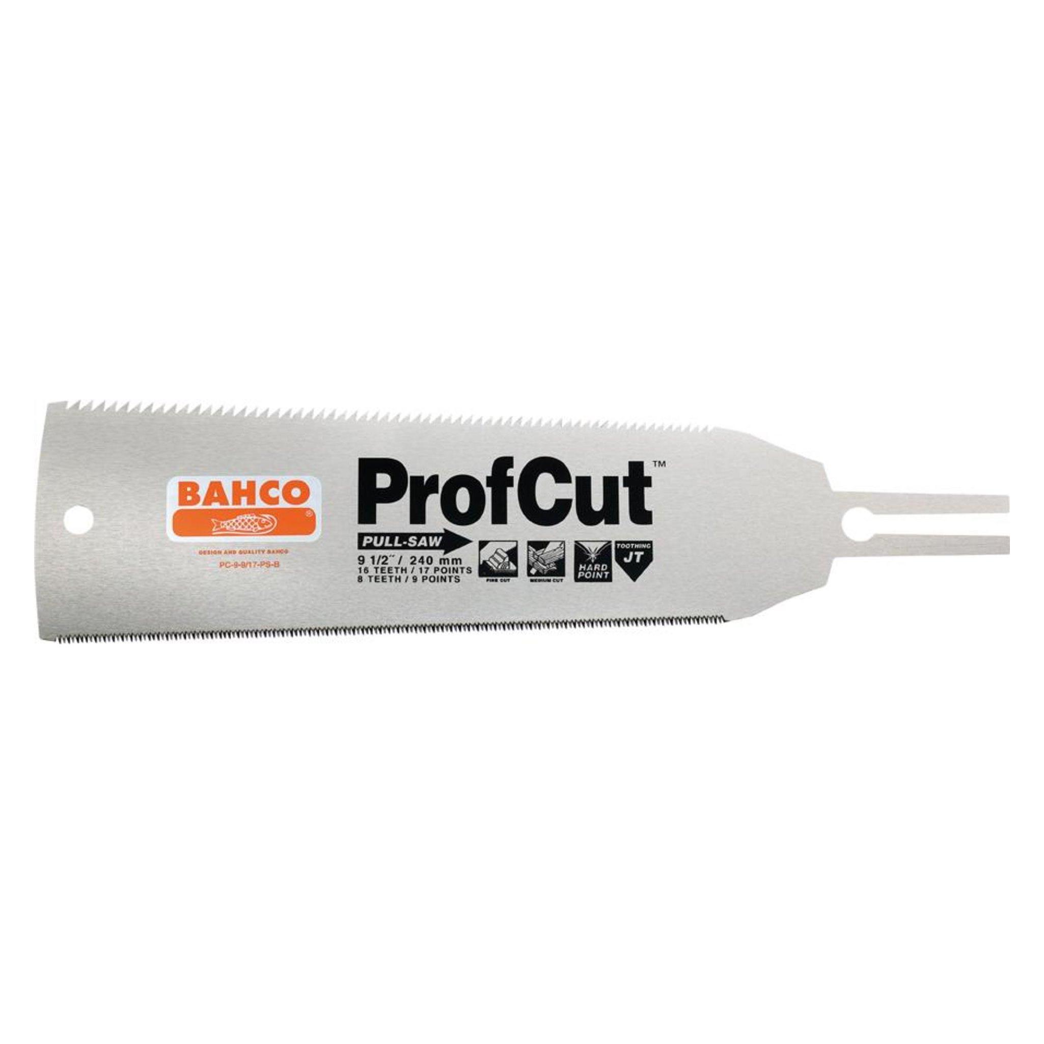 Bahco Ersatzblatt für ProfCut Japansäge, Doppelverzahnung 6-8.5/17 ZpZ 240 mm (PC-9-9/17-PS-B)