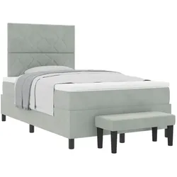 vidaXL, Boxspringbett, Boxspringbett (120 x 190 cm)
