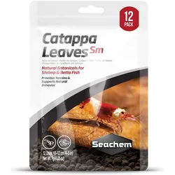 Seachem Catappa Leaves (x12) (Dekoration, sonstige Gegenstände), Aquarium Dekoration