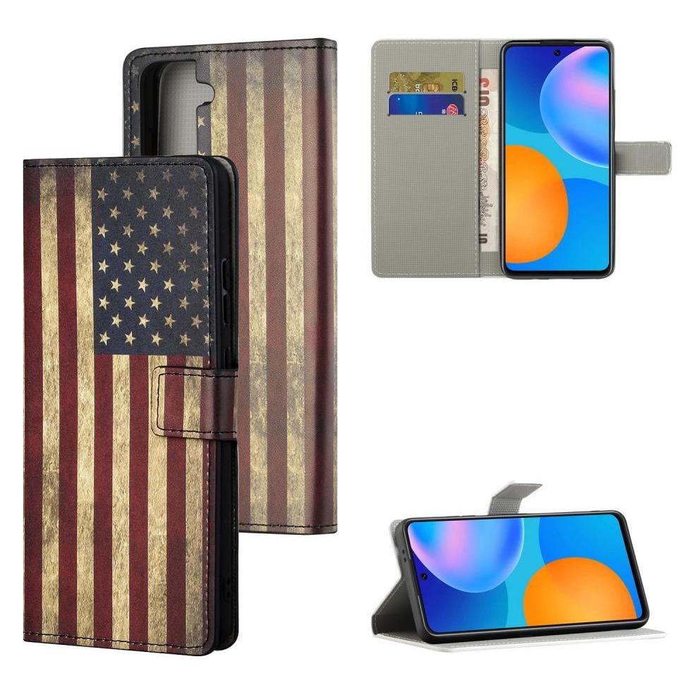 Cover-Discount Galaxy S21+ - Leder Hülle Vintage UK Flag (Samsung Galaxy S21+) (101231810K)