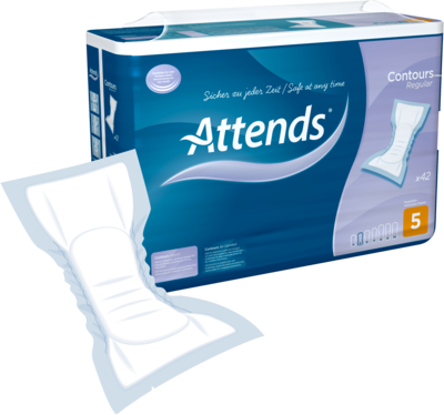 Attends GmbH ATTENDS Contours Regular 5 Vorlage 42 St 06105504