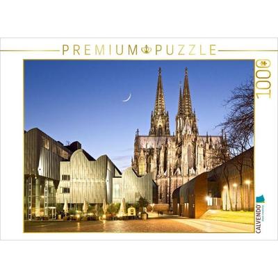CALVENDO Puzzle Der Kölner Dom | 1000 Teile Lege-Größe 64x48cm Foto-Puzzle für glückliche Stunden
