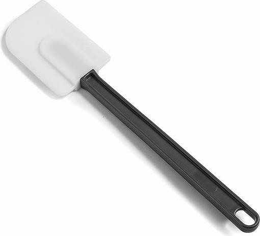 Lacor siliconen spatel voor koken - grijs - 25 cm