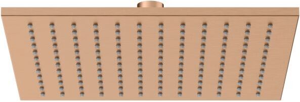 Herzbach LIVING SPA Slim-Regenbrause 11.600250.2.39 250x250 mm, Kupfer Stahl