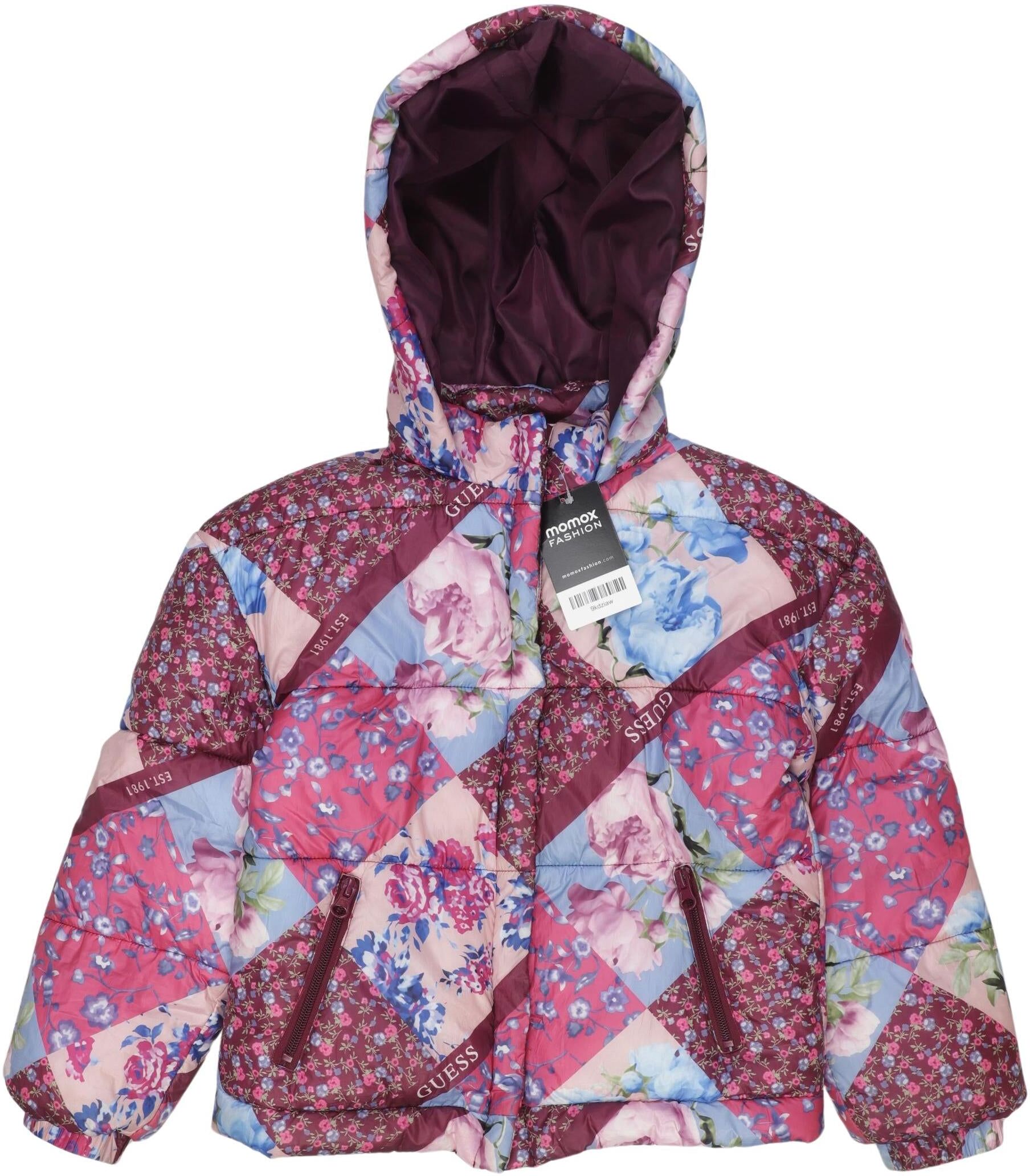 Guess Mädchen Jacke oder Mantel, Mehrfarbig, Gr. EU 128, Synthetik - Second Hand