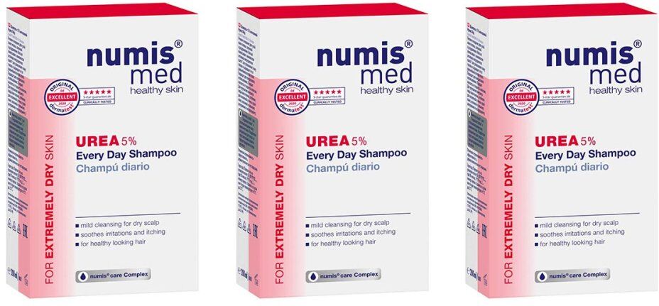 Numis Med Urea 5% Shampoo 3x200ml