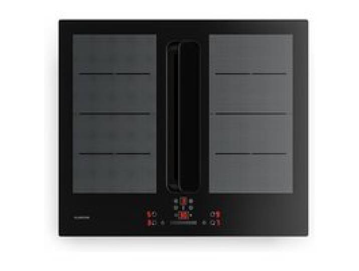 Klarstein ChefFusion plaque à induction avec hotte aspirante 4 zones de cuisson 7200 W 504 3 m³/h 60 cm