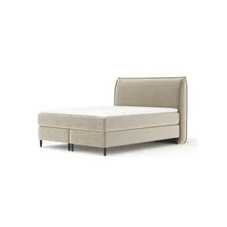 maison de rêve Boxspringbett   ¦ beige ¦ Maße (cm): B: 211 H: 125