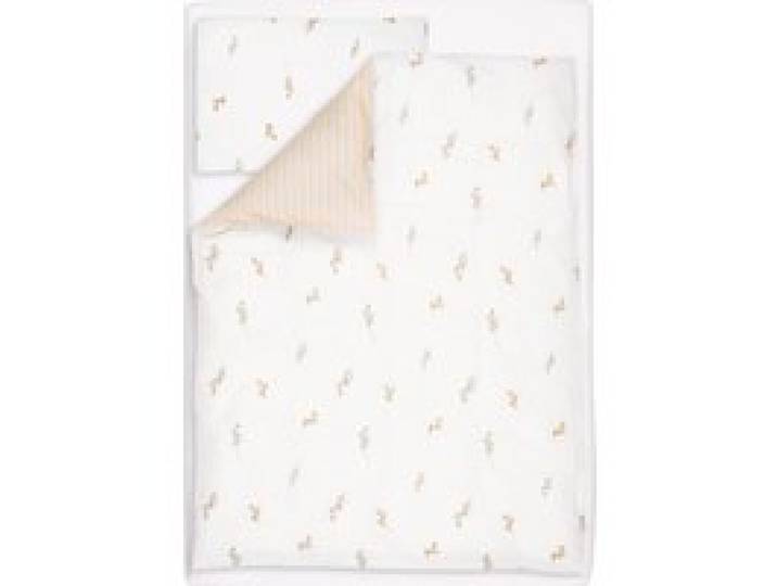 LIVARNO® Parure de lit bébé réversible, 3 pièces (lièvre)