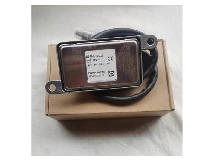 PM-Sensor Für Hino Truck Parts Zubehör Stickstoffoxid NOx Sensor 5WK96667C 89463-E0013 89463E0013 Nox Stickoxide Sensor 24V