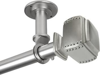 InStyleDesign Xavier 1 inch Diameter Ceiling Curtain Rod/ Room Divider