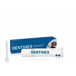 DENTIHEX Klebezahnpasta für Hunde und Katzen 20g