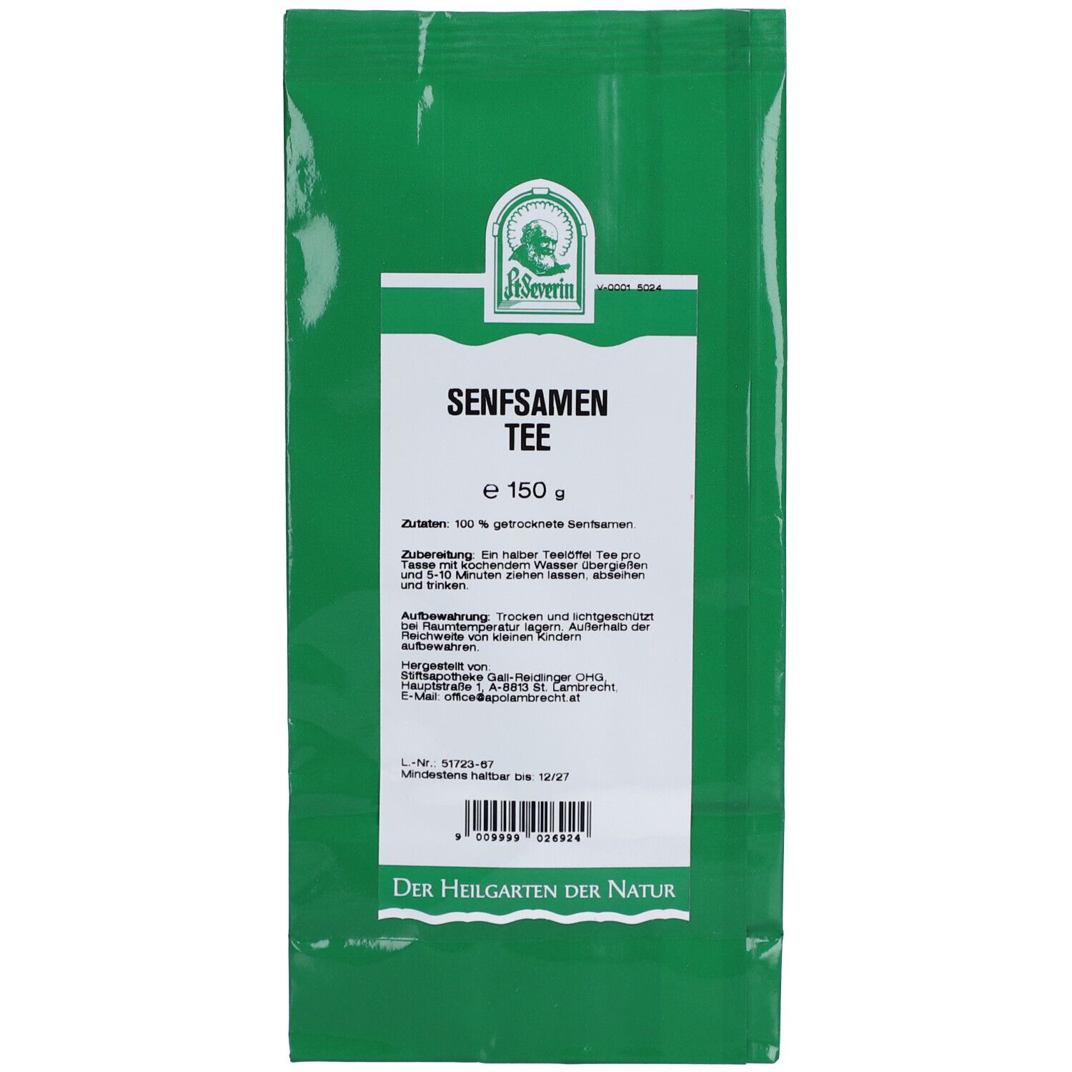 Senfsamentee 150 g Tee