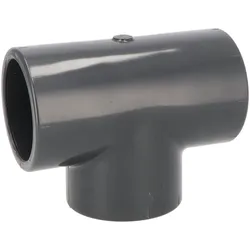 PVC-U T-Stück 90° 63mm x 2" Klebemuffe x Innengewinde