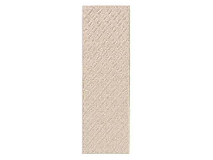 Tapis de couloir crème 70x200